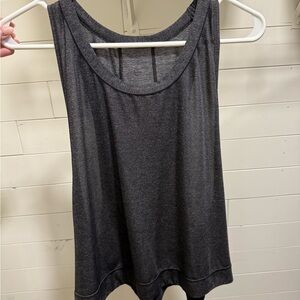 Charcoal Gray Lululemon tank top